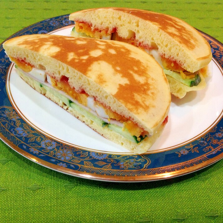 ホットケーキサンド ミックス レシピ 作り方 By Masiro 楽天レシピ